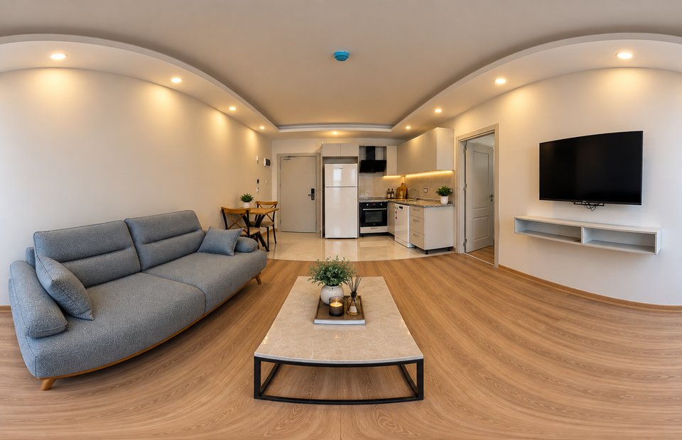 Fotoğraftan AI panorama · Salon